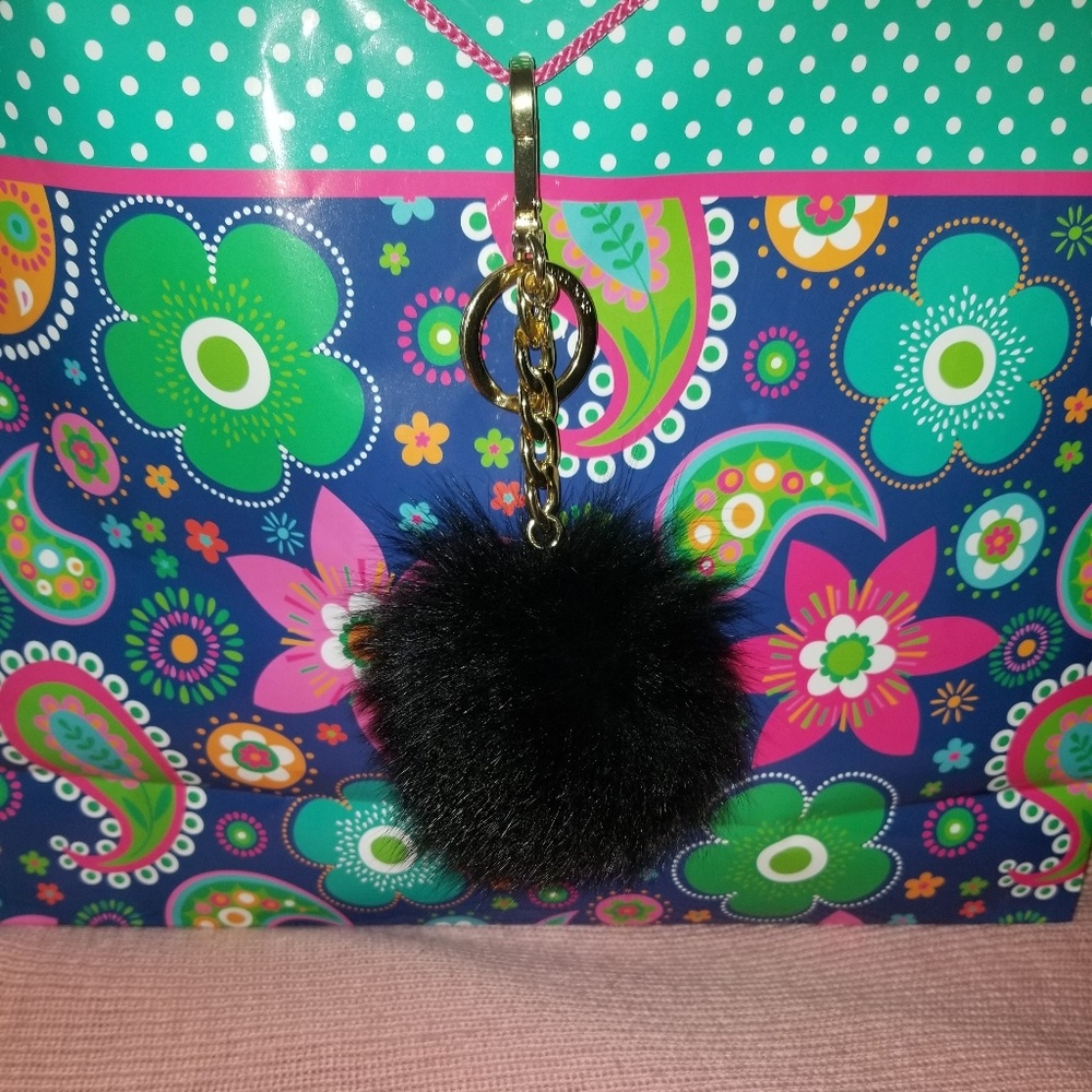 Michael Kors Puff Keychain